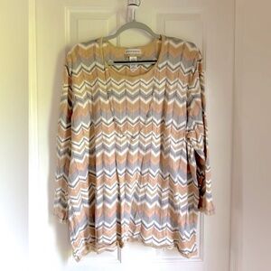 Alfred Dunner Sweater with Necklace